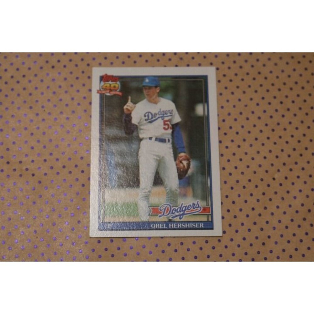 Orel Hershiser #690 Baseball Card (1991)